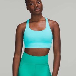 Lululemon Electric Turquoise Sports Bra